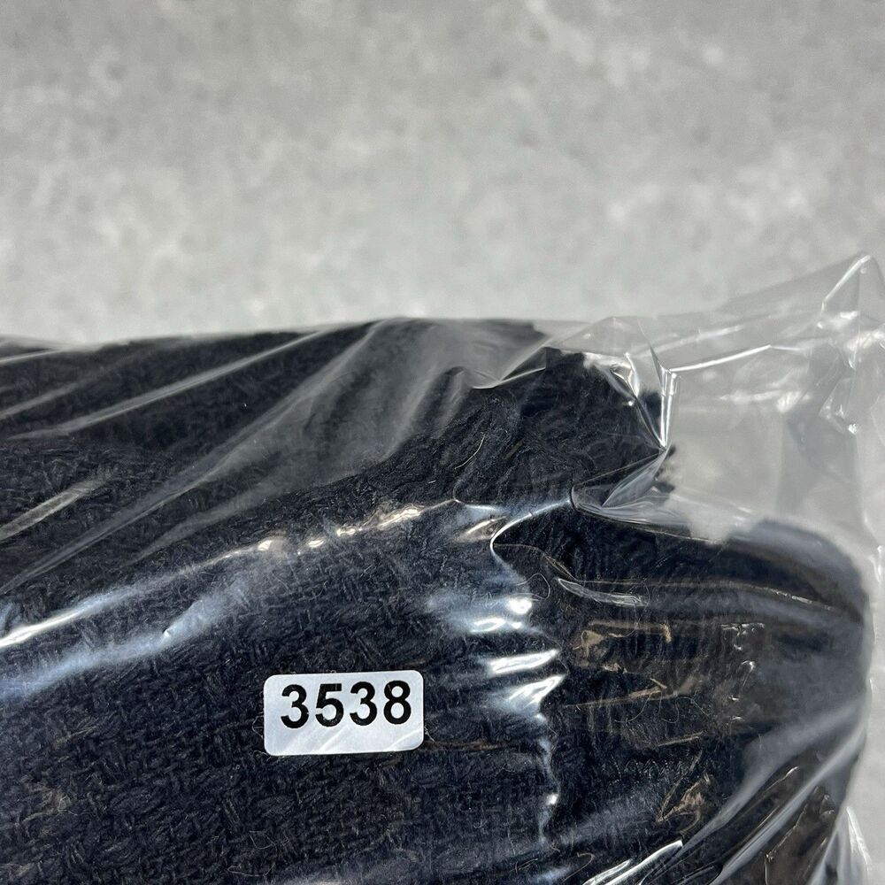 Rebecca Taylor Dress Womens Size 4 Black Tweed Fringe Sleeveless A-Line Dress - Picture 9 of 10